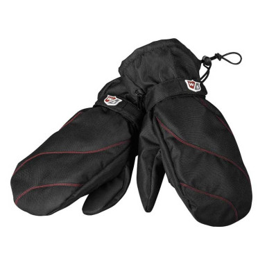 WILSON - Paire de Moufles Hivers Noir Staff Mittens
