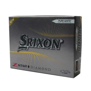 SRIXON - Balles de Golf Z-Star Diamond Blanc