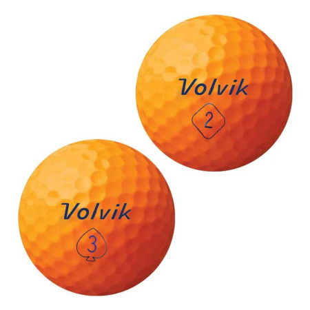 VOLVIK - Balles de Golf S3 Tour Orange