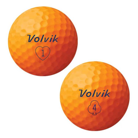 VOLVIK - Balles de Golf S3 Tour Orange