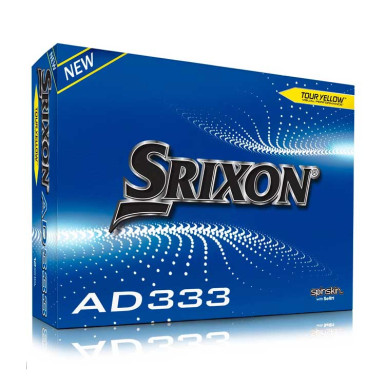 SRIXON - Balles de Golf AD 333 Jaune