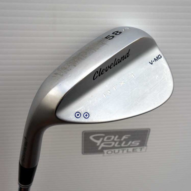 CLEVELAND - Wedge 58°/09° GAUCHER RTX3 Blade V-MG (Tour Satin)