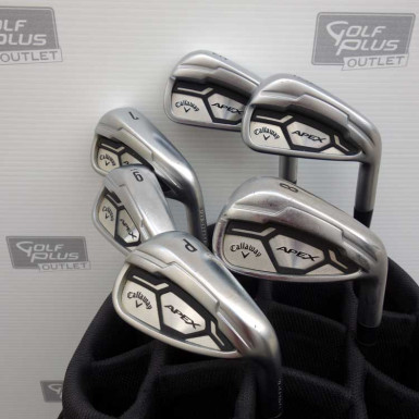 CALLAWAY - Série 6 Fers APEX Forged CF16 Graphite Regular