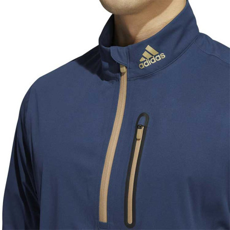 ADIDAS - Veste Pluie Homme Rain RDY 1/2 Zip Marine