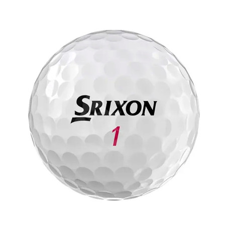 SRIXON - Balles de Golf Soft Feel Lady Blanche Logotées