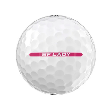 SRIXON - Balles de Golf Soft Feel Lady Blanche Logotées