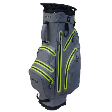 GREEN'S - Sac Chariot Color Dry Waterproof Gris/Vert