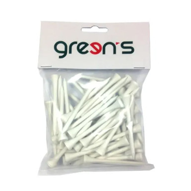 GREEN'S - 50 Tees Bois Blanc 70mm