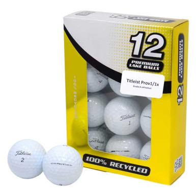 SECOND CHANCE - Balles de Golf Reconditionnées ProV1/ProV1X