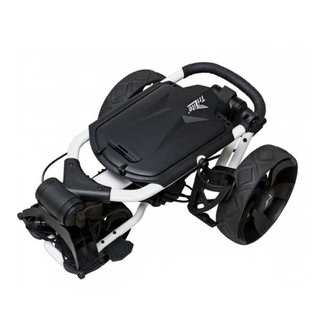 TRILITE - Chariot de Golf Manuel T-Flash Blanc/Noir