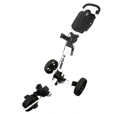 TRILITE - Chariot de Golf Manuel T-Flash Blanc/Noir